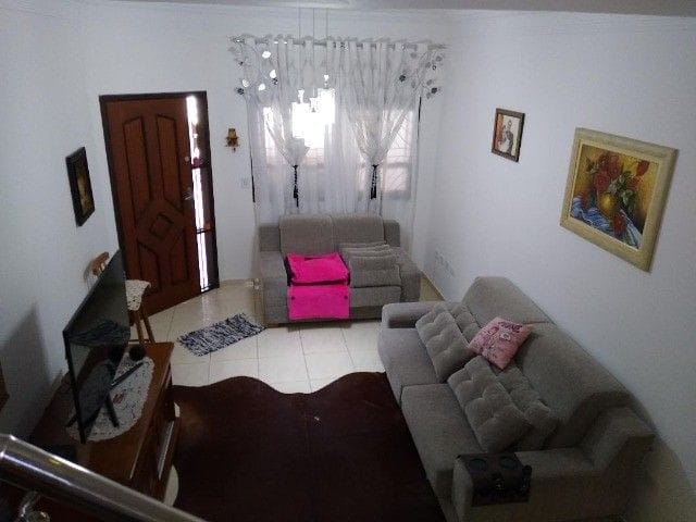 Foto do Sobrado - Sobrado com 3 dormitórios à venda, 156 m² por R$ 700.000,00 - Jardim das Indústrias - São José dos Campos/SP | RUSSI IMÓVEIS
