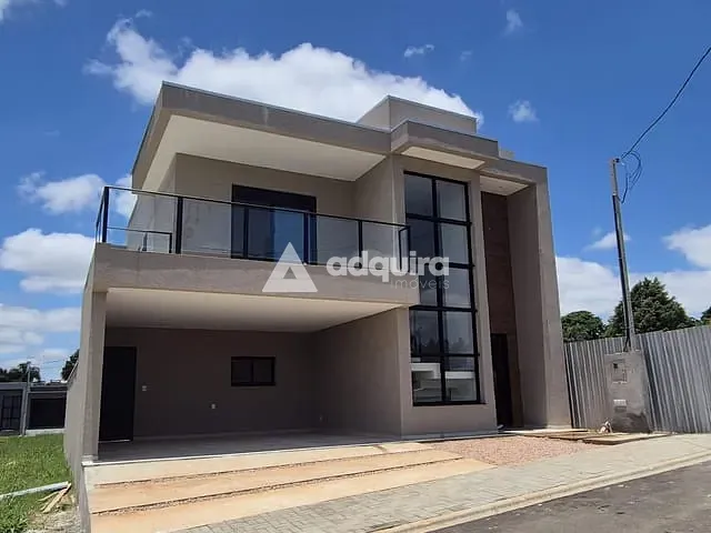 Sobrado com 200m² 3 quartos e 3 banheiros, à venda, no bairro Colônia Dona Luíza em Ponta Grossa