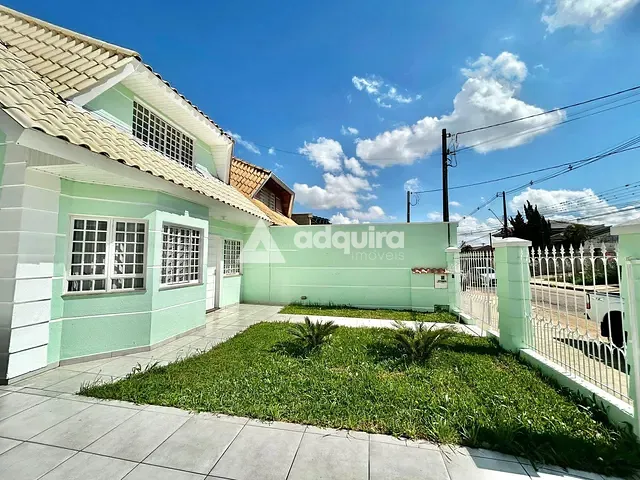 Sobrado com 188m² 3 quartos e 2 banheiros, à venda, no bairro Colônia Dona Luíza em Ponta Grossa