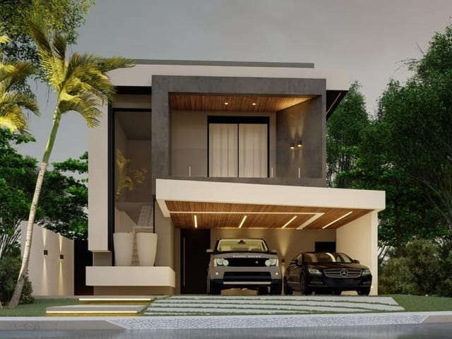 Foto do Sobrado - Sobrado no Condomínio Altos da Serra VI  com 4 dormitórios à venda, 270 m² por R$ 1.870.000 - Urbanova - São José dos Campos/SP | RUSSI IMÓVEIS