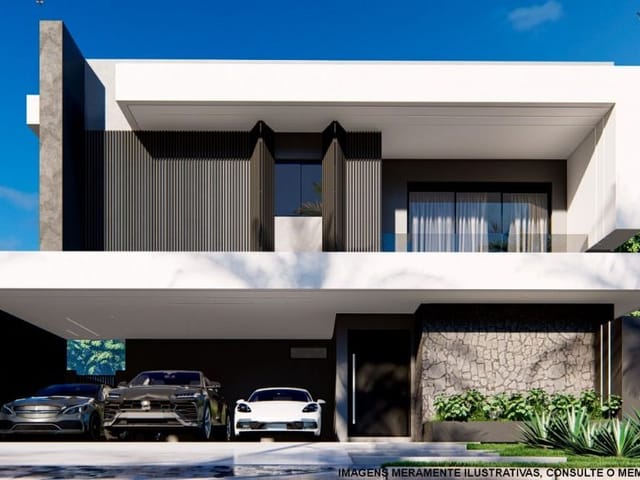 Foto do Sobrado - Sobrado no Condomínio Golfe III com 4 dormitórios à venda, 430 m² por R$ 3.900.000 - Jardim do Golfe - São José dos Campos/SP | RUSSI IMÓVEIS