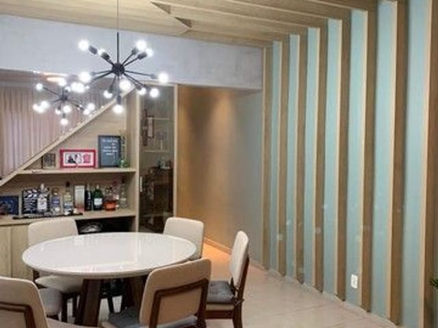 Foto do Sobrado - Sobrado com 3 dormitórios à venda, 105 m² por R$ 595.000,00 - Jardim das Indústrias - São José dos Campos/SP | RUSSI IMÓVEIS