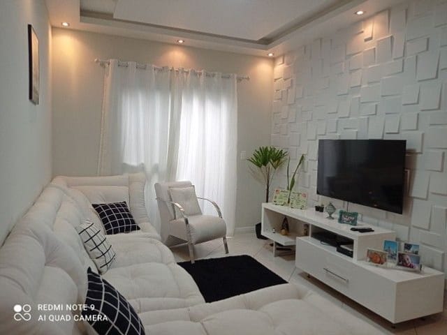 Foto do Sobrado - Sobrado com 3 dormitórios à venda, 93 m² por R$ 340.000,00 - Cidade Jardim - Jacareí/SP | RUSSI IMÓVEIS