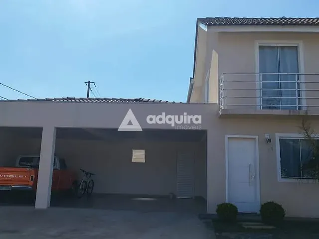 Sobrado 3 quartos e 3 banheiros, à venda, no bairro Uvaranas em Ponta Grossa