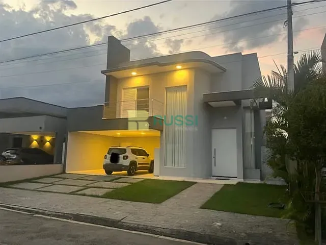 Sobrado com 300m² 4 quartos e 6 banheiros, à venda, no bairro Condomínio Terras do Vale em Caçapava
