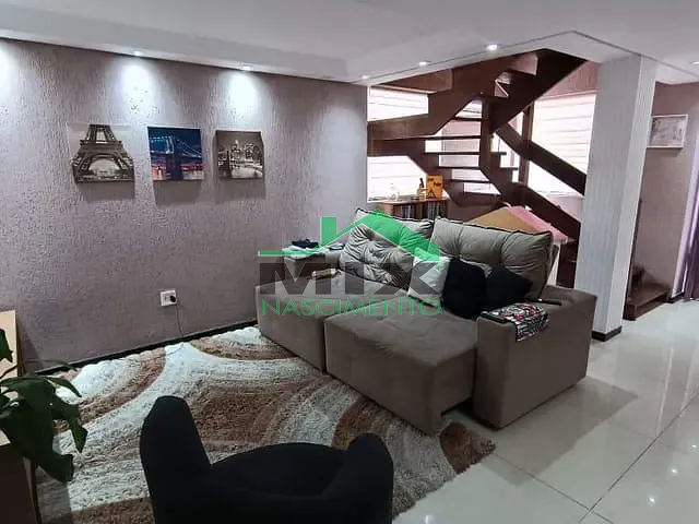 Sobrado com 209m² 3 quartos e 4 banheiros, à venda, no bairro Taboão em São Bernardo do Campo
