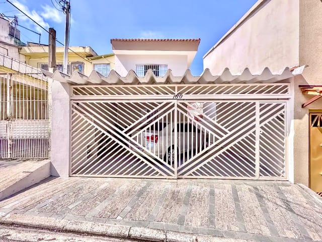 Foto do Sobrado - Sobrado para venda em Vila Tolstoi com 3 quartos , 102m² | Lares e Andares Imóveis