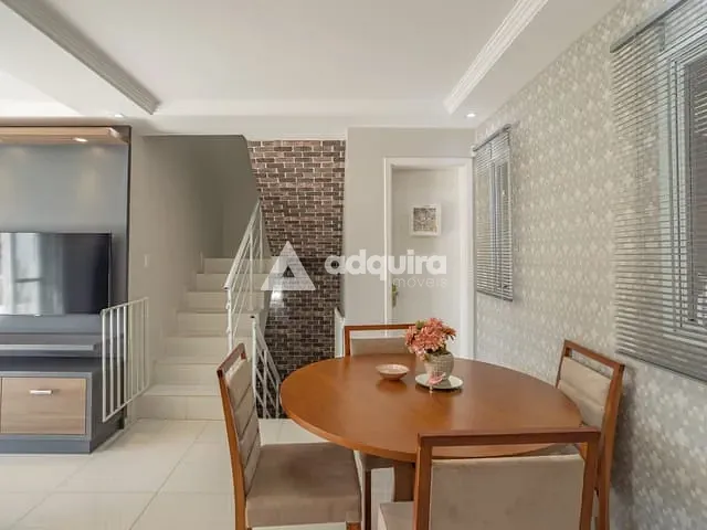 Sobrado com 172m² 4 quartos e 4 banheiros, à venda, no bairro Estrela em Ponta Grossa