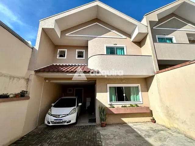 Sobrado 3 quartos e 3 banheiros, à venda, no bairro Jardim Carvalho em Ponta Grossa