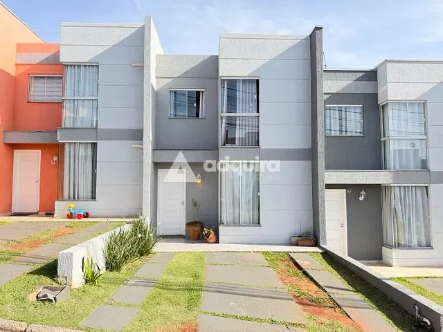 Sobrado com 110m² 3 quartos e 2 banheiros, à venda, no bairro Estrela em Ponta Grossa