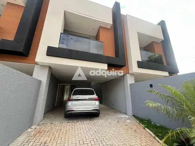 Sobrado 3 quartos e 2 banheiros, à venda ou para alugar, no bairro Colônia Dona Luíza em Ponta Grossa