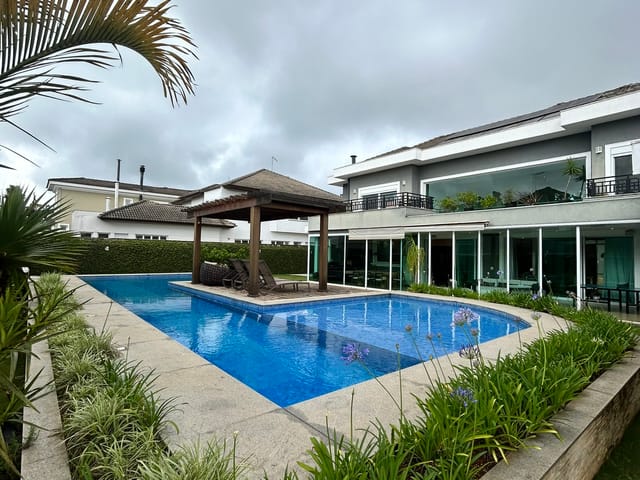 Foto do Sobrado - Sobrado para venda e locação, 4 suítes, 7 banheiros, 6 vagas, 680m² -Residencial Morada dos Lagos, Barueri, SP | Eleve Imóveis