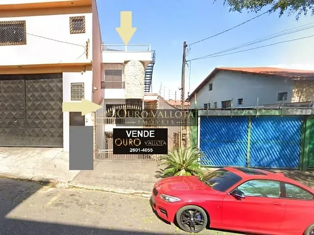 Sobrado com 199m² 3 quartos e 5 banheiros, à venda, no bairro Mooca em São Paulo