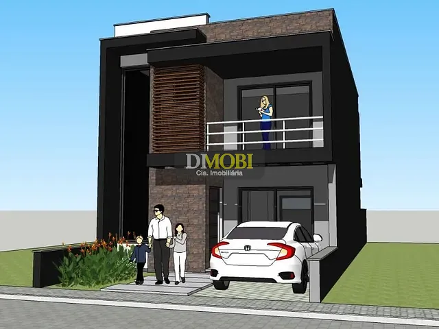 Sobrado com 131m² 3 quartos e 4 banheiros, à venda, no bairro Jansen em Gravataí