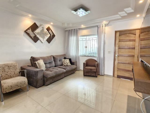 Foto do Sobrado - Sobrado para venda em Parada Inglesa com 3 quartos, sendo 1 suíte , 92m² | Lares e Andares Imóveis