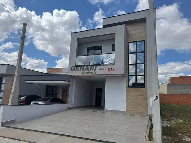 Sobrado com 202m² 3 quartos e 4 banheiros, à venda, no bairro Jardim Toscana em Indaiatuba