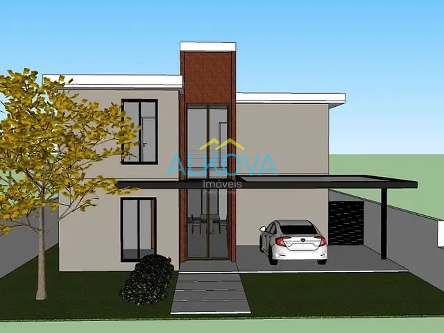 Sobrado com 260m² 3 quartos e 2 banheiros, à venda, no bairro Loteamento Floresta em São José dos Campos