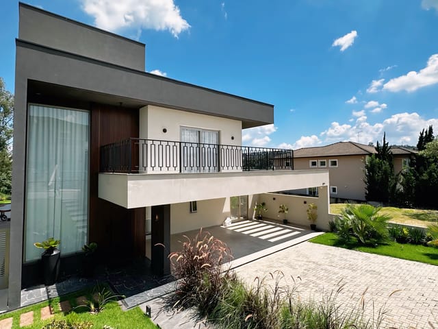 Foto do Sobrado - Sobrado à venda, 5 suítes, 6 banheiros, 6 vagas, 431m², Reserva Santa Maria | Eleve Imóveis