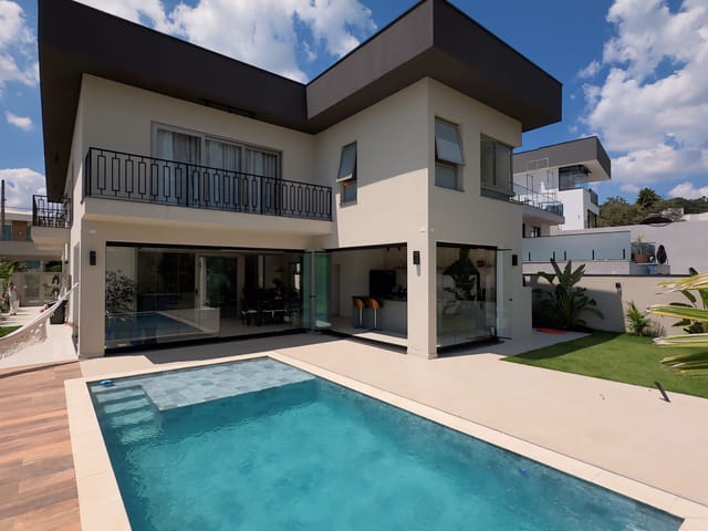 Foto do Sobrado - Sobrado à venda, 5 suítes, 6 banheiros, 6 vagas, 431m², Reserva Santa Maria | Eleve Imóveis