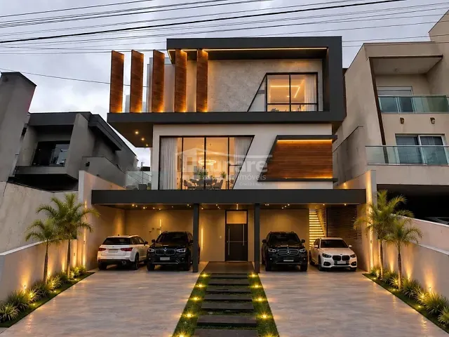 Sobrado com 303m² 4 quartos e 5 banheiros, à venda, no bairro Real Park Arujá em Arujá