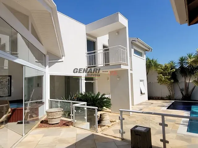 Sobrado com 720m² 5 quartos e 4 banheiros, à venda ou para alugar, no bairro Chácara Areal em Indaiatuba
