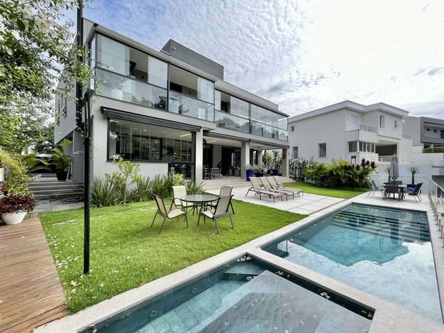 Foto do Sobrado - Sobrado à venda com porteira fechada, Alphaville Granja Viana - Cotia, SP - 4 Suítes, 5 Banheiros, 4 Vagas, 513m² | Eleve Imóveis