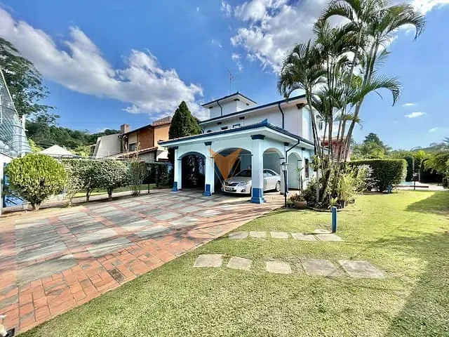 Sobrado com 1008m² 6 quartos e 6 banheiros, à venda, no bairro Chácara Vale do Rio Cotia em Carapicuíba