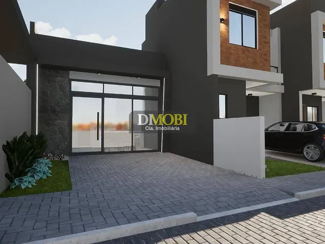 Sobrado com 75m² 2 quartos e 2 banheiros, à venda, no bairro Dona Mercedes em Gravataí