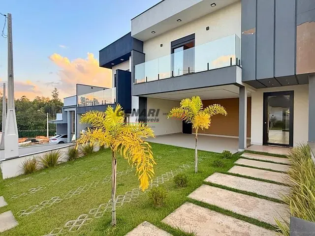 Sobrado com 216m² 3 quartos e 5 banheiros, à venda, no bairro Loteamento Park Gran Reserve em Indaiatuba