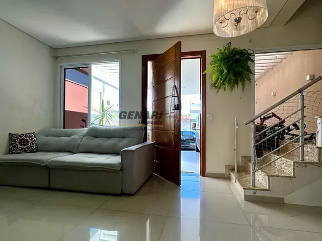 Sobrado com 150m² 3 quartos e 3 banheiros, à venda, no bairro Jardim Park Real em Indaiatuba