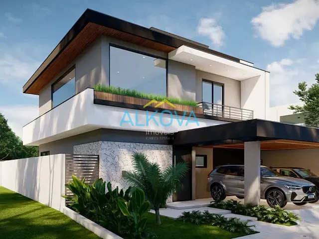 Sobrado com 350m² 4 quartos e 5 banheiros, à venda, no bairro Condomínio Residencial Mantiqueira em São José dos Campos