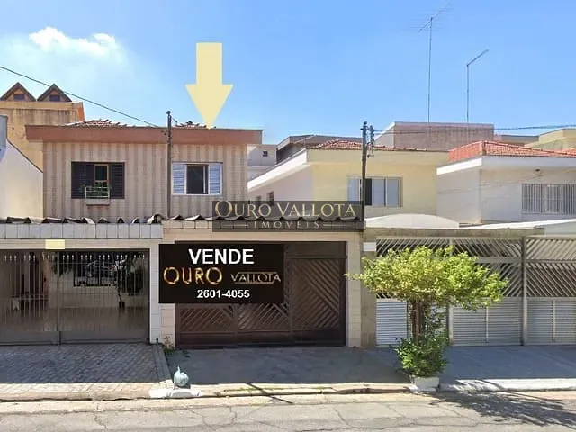 Sobrado com 125m² 3 quartos e 2 banheiros, à venda, no bairro Alto da Mooca em São Paulo