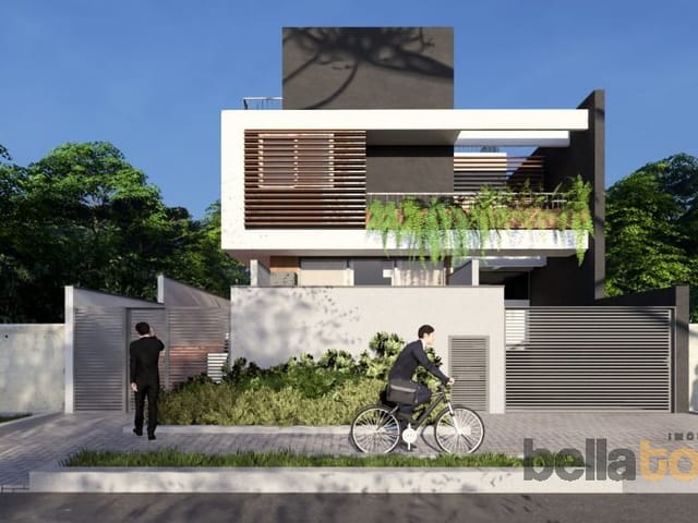 Sobrado com 124m² 3 quartos e 2 banheiros, à venda, no bairro Ahú em Curitiba