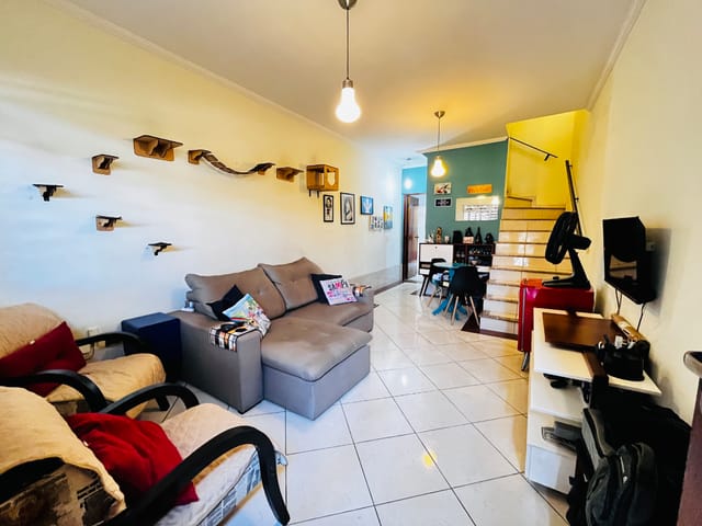 Foto do Sobrado - Sobrado para venda em Vila Marina com 2 quartos , 115m² | Lares e Andares Imóveis