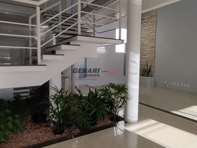 Sobrado com 450m² 4 quartos e 6 banheiros, à venda, no bairro Chácara Areal em Indaiatuba