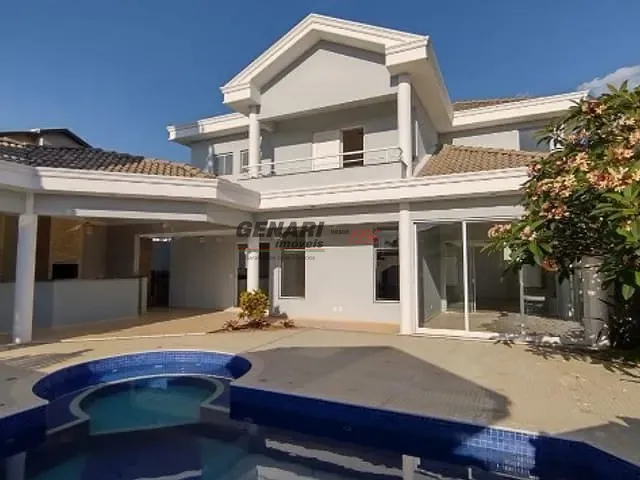 Sobrado com 450m² 4 quartos e 6 banheiros, à venda, no bairro Chácara Areal em Indaiatuba