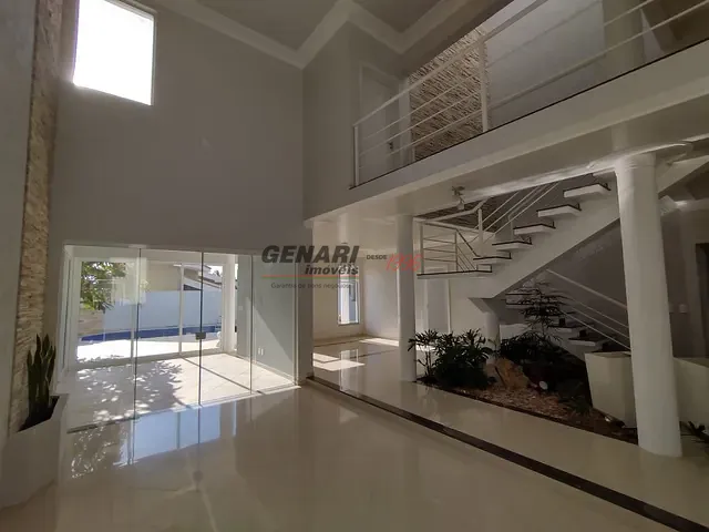 Sobrado com 450m² 4 quartos e 6 banheiros, à venda, no bairro Chácara Areal em Indaiatuba