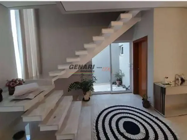 Sobrado com 150m² 3 quartos e 3 banheiros, à venda, no bairro Jardim Residencial Nova Veneza em Indaiatuba