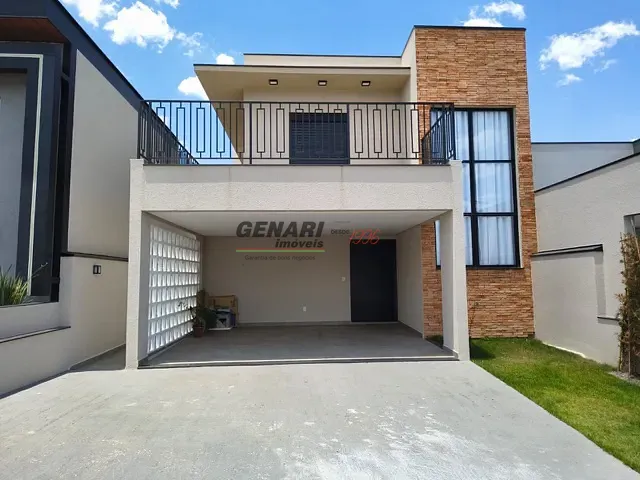 Sobrado com 300m² 3 quartos e 5 banheiros, à venda, no bairro Residencial Evidências em Indaiatuba