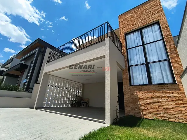 Sobrado com 300m² 3 quartos e 5 banheiros, à venda, no bairro Residencial Evidências em Indaiatuba