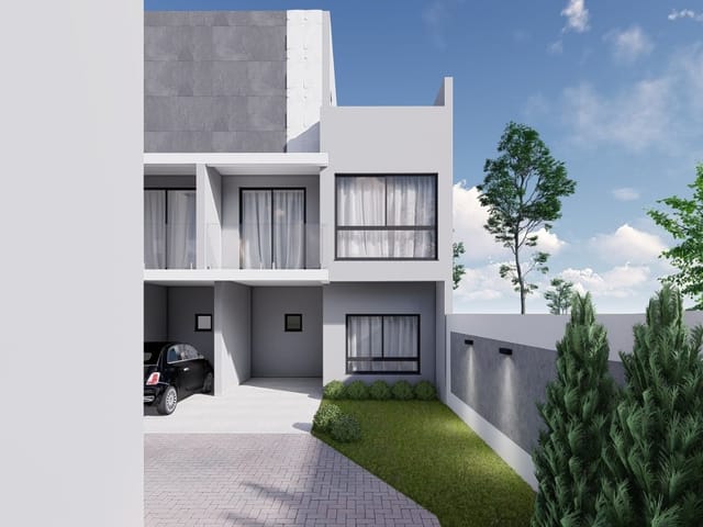 Sobrado com 90m² 3 quartos e 2 banheiros, à venda, no bairro Uberaba em Curitiba