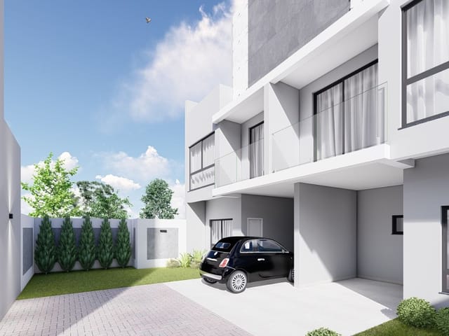 Sobrado com 90m² 3 quartos e 2 banheiros, à venda, no bairro Uberaba em Curitiba