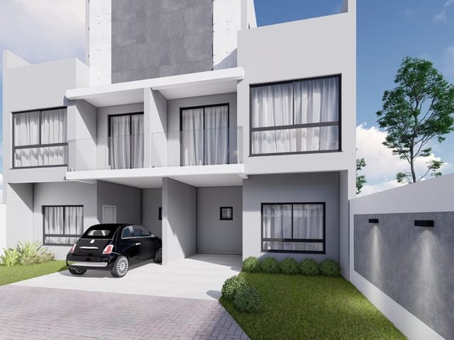 Sobrado com 90m² 3 quartos e 2 banheiros, à venda, no bairro Uberaba em Curitiba