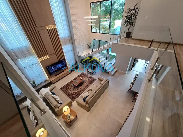 Sobrado com 525m² 5 quartos e 6 banheiros, à venda, no bairro Condomínio Residencial Alphaville II em São José dos Campos