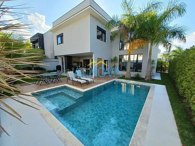 Sobrado com 525m² 5 quartos e 6 banheiros, à venda, no bairro Condomínio Residencial Alphaville II em São José dos Campos