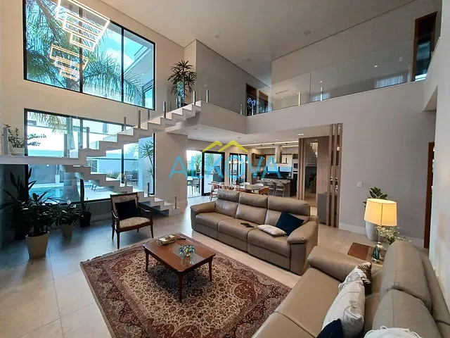 Sobrado com 525m² 5 quartos e 6 banheiros, à venda, no bairro Condomínio Residencial Alphaville II em São José dos Campos
