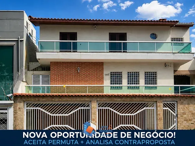 Sobrado com 258m² 4 quartos e 6 banheiros, à venda, no bairro Parque Mandaqui em São Paulo