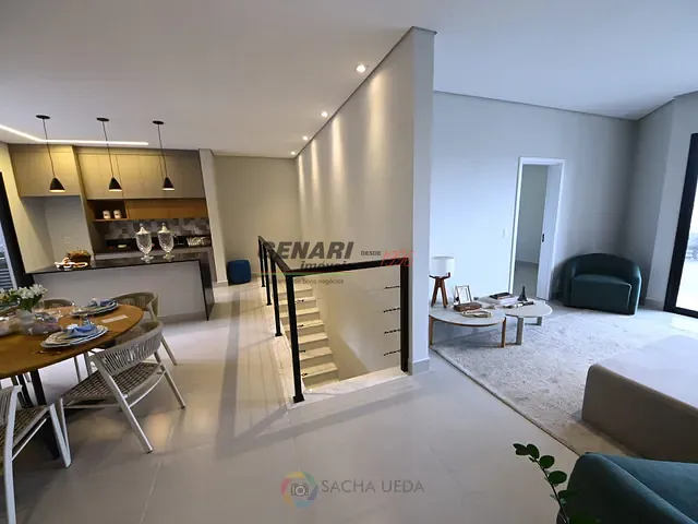 Sobrado com 200m² 3 quartos e 4 banheiros, à venda, no bairro Loteamento Park Gran Reserve em Indaiatuba
