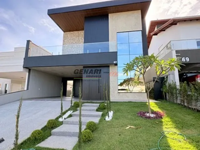 Sobrado com 360m² 3 quartos e 5 banheiros, à venda, no bairro Jardim Reserva Bom Viver de Indaiatuba em Indaiatuba