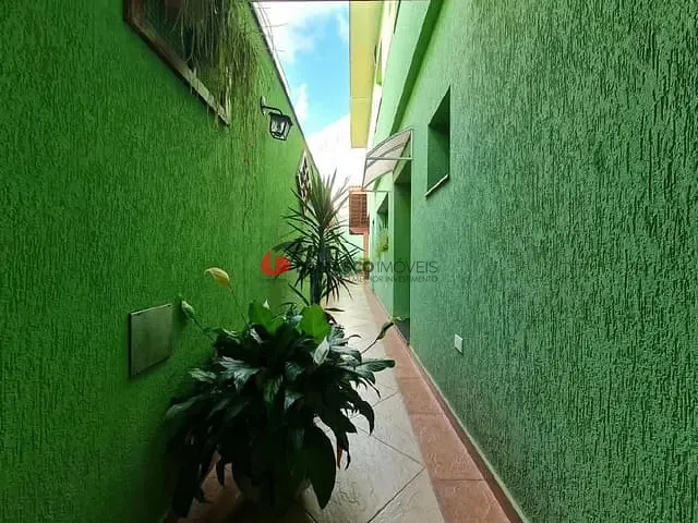 Sobrado com 220m² 4 quartos e 3 banheiros, à venda, no bairro Campestre em Santo André